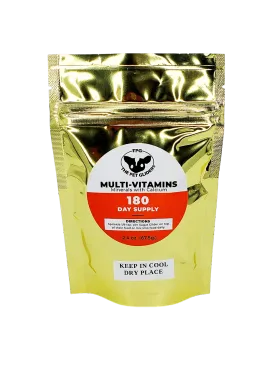 180 Day Supply Vitamins - TPG Complete Multi-Vitamins with Calcium