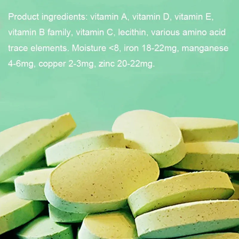 180 Tablets Pet Multivitamin Supplements Beautiful Hair, Improve Immunity, Balanced Nutrition Health Products for Dogs and Cats