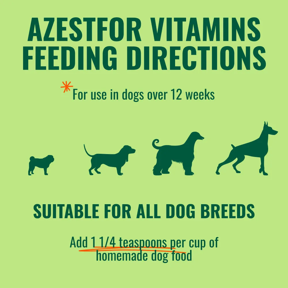 3 Vitamins For Homemade Dog Food