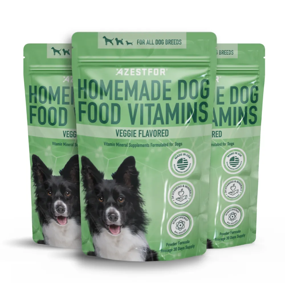 3 Vitamins For Homemade Dog Food