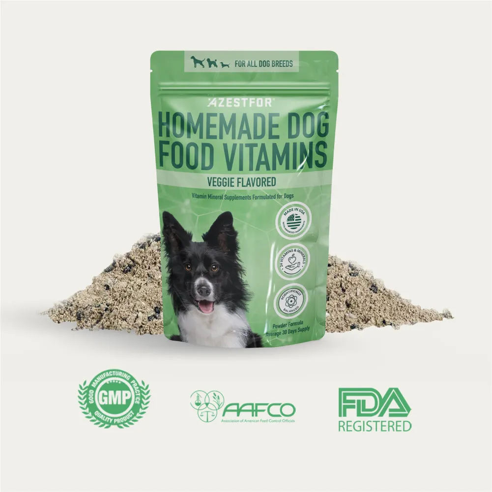 3 Vitamins For Homemade Dog Food
