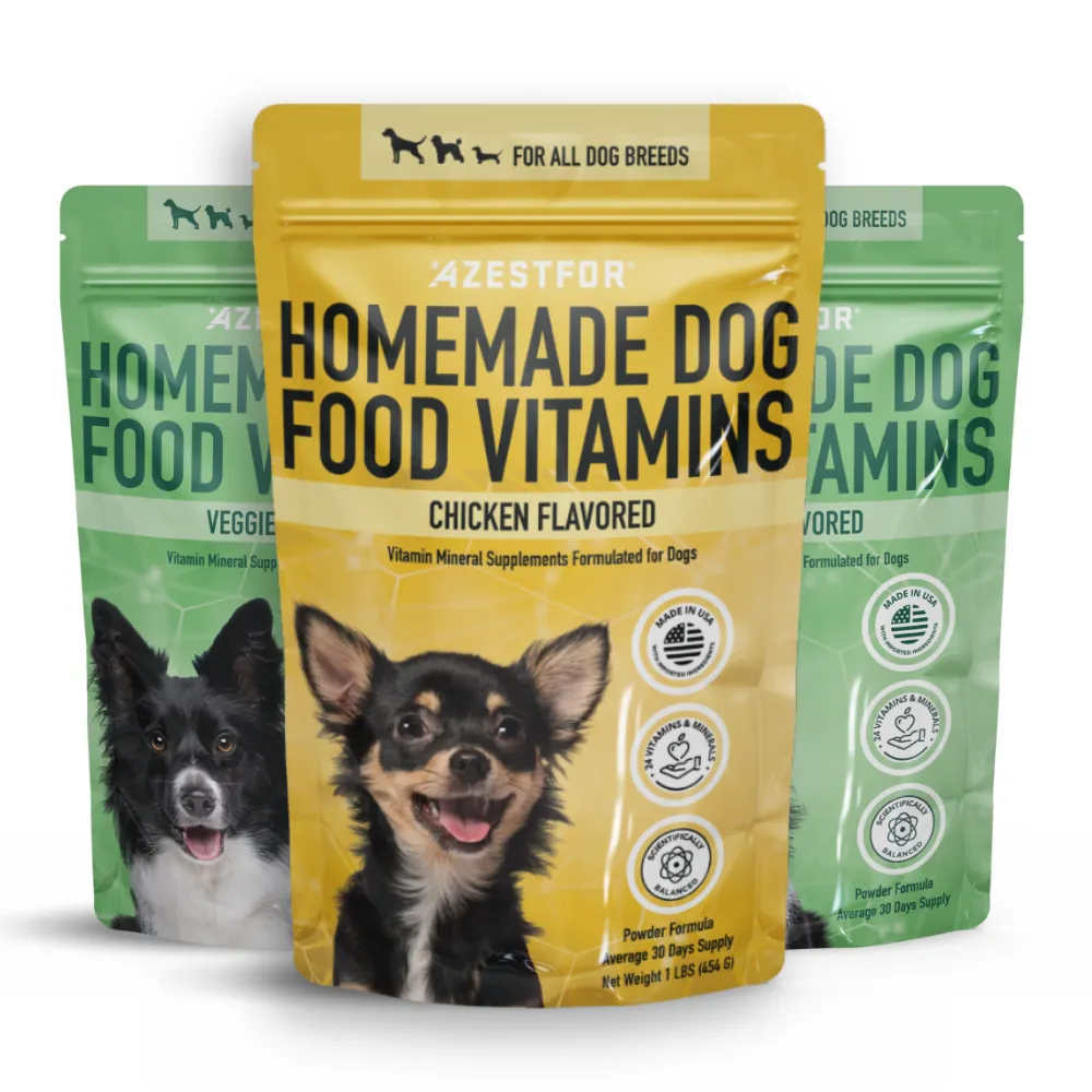 3 Vitamins For Homemade Dog Food