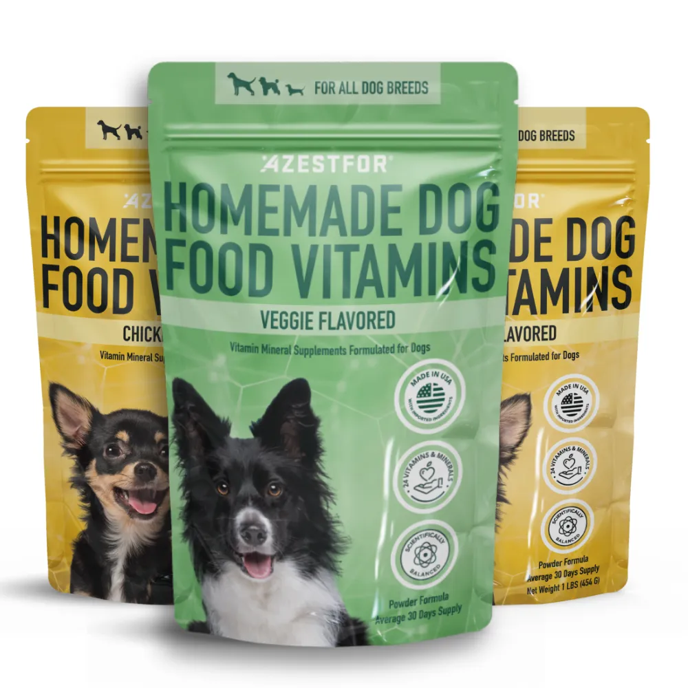 3 Vitamins For Homemade Dog Food