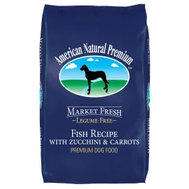 AMERICAN NATURAL PREMIUM Fish Zucchini   Carrots Dog Food- Legume Free