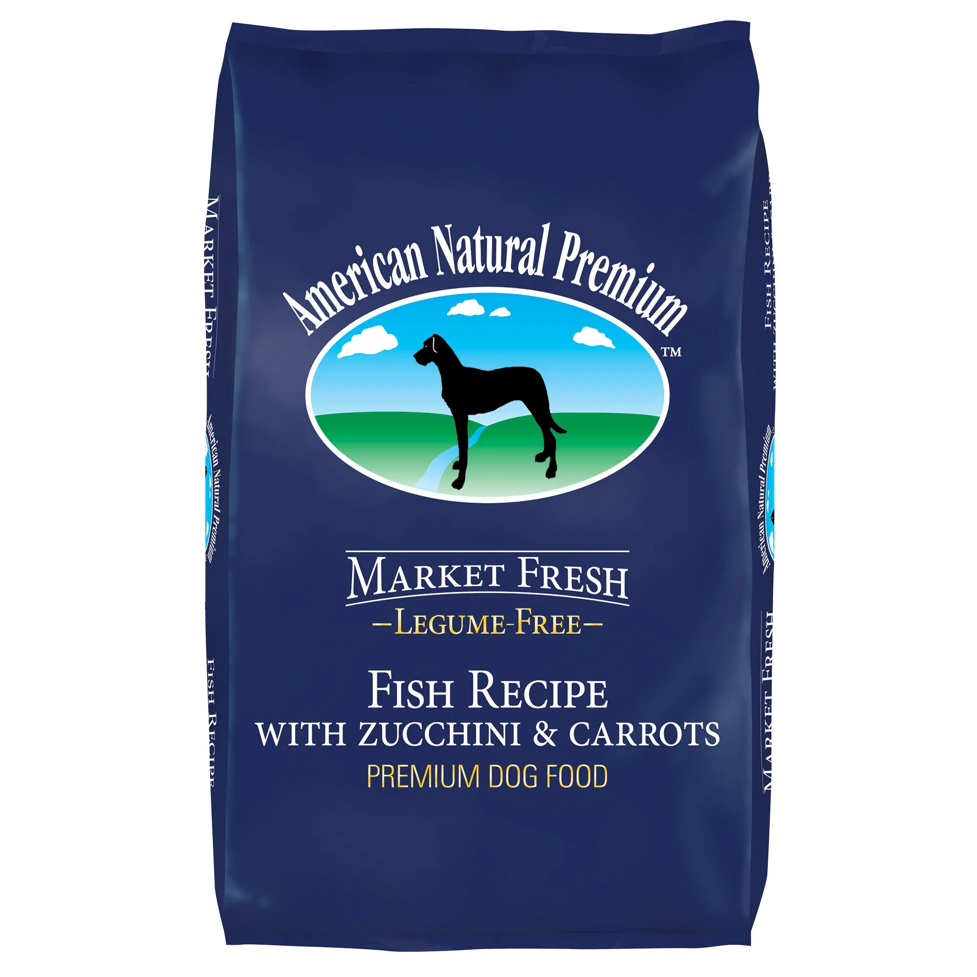 AMERICAN NATURAL PREMIUM Fish Zucchini   Carrots Dog Food- Legume Free