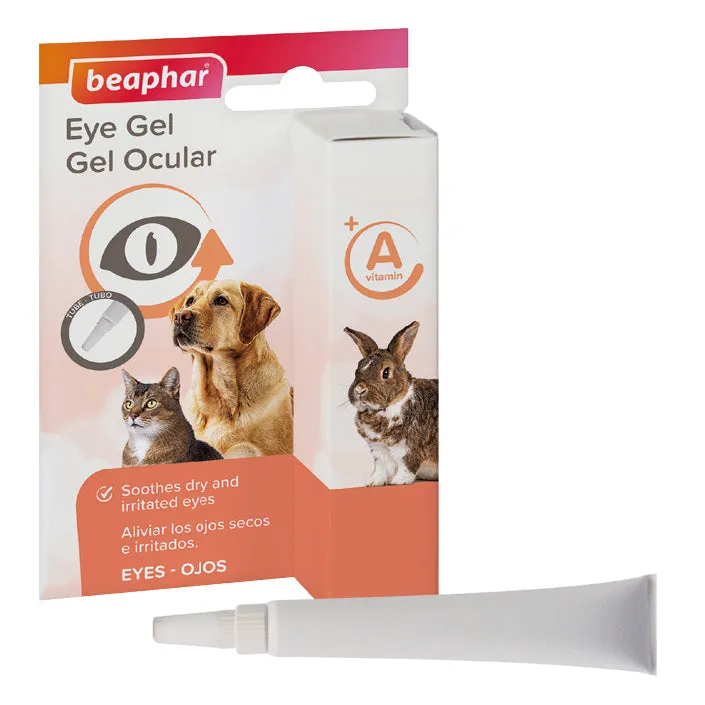 Beaphar | Dog, Cat & Small Pet Eye Gel | Relieve Irritation | Drops - 5g