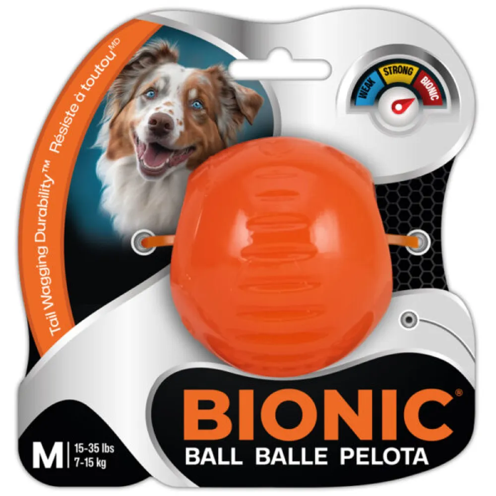 Bionic Ball Toy for Dogs (Orange)
