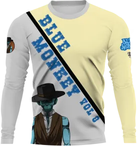 Blue Monkey Old West V8 Grey/Yellow Long Sleeve