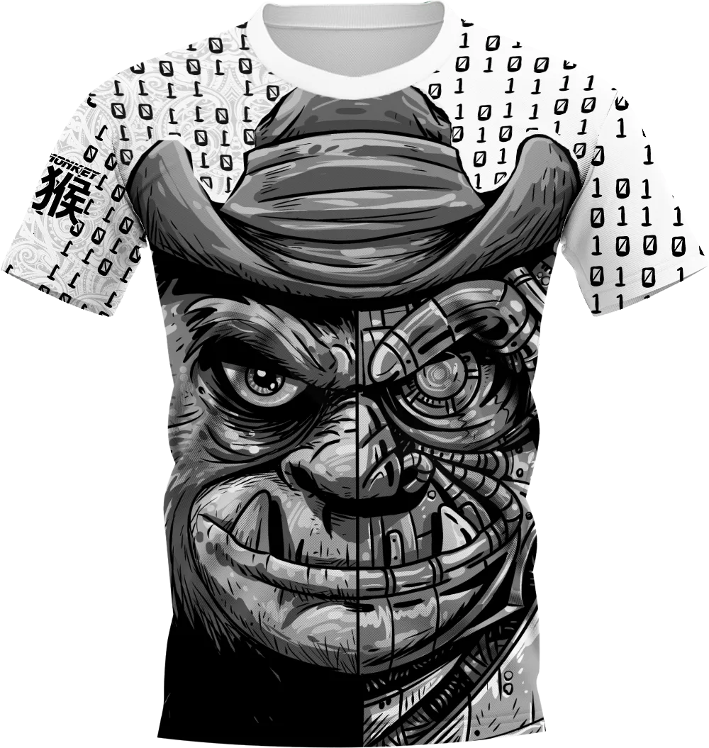 Blue Monkey TX White Jersey