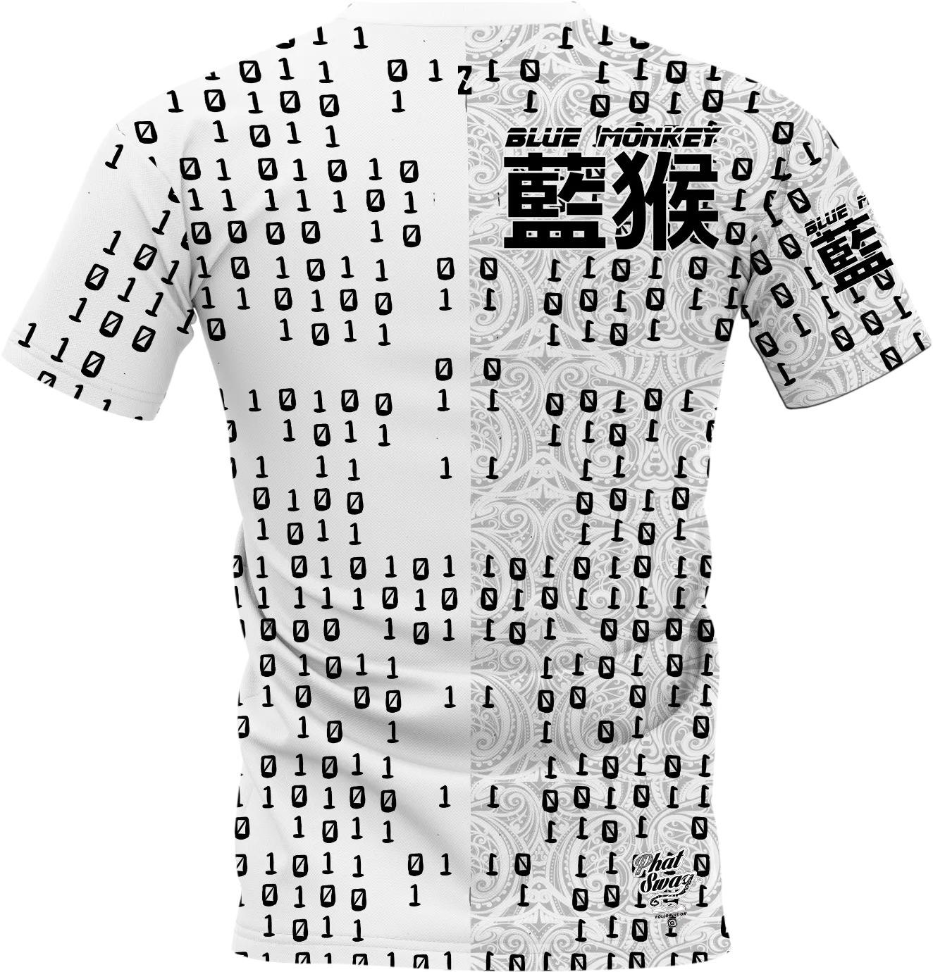 Blue Monkey TX White Jersey