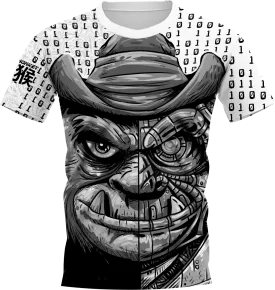 Blue Monkey TX White Jersey