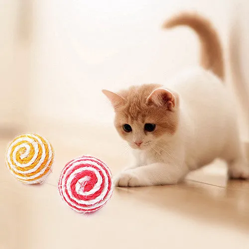 Cat Chewing Rattle Scratch Toy