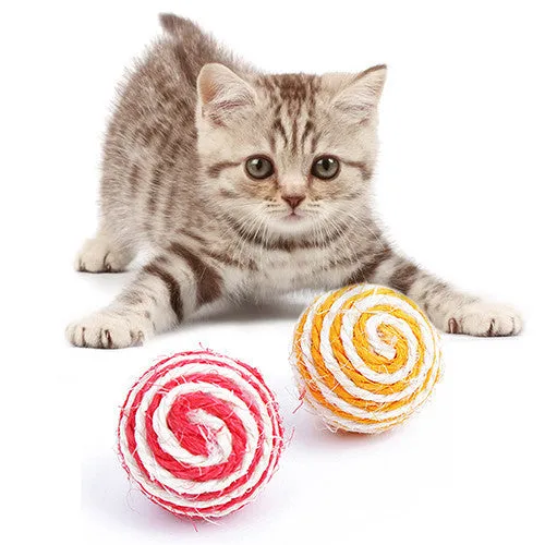 Cat Chewing Rattle Scratch Toy