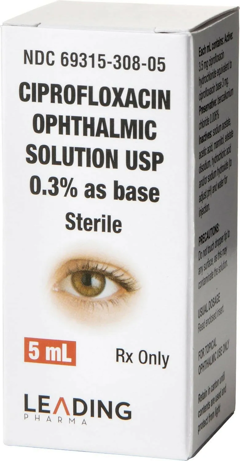 Ciprofloxacin 0.3% Ophthalmic Solution
