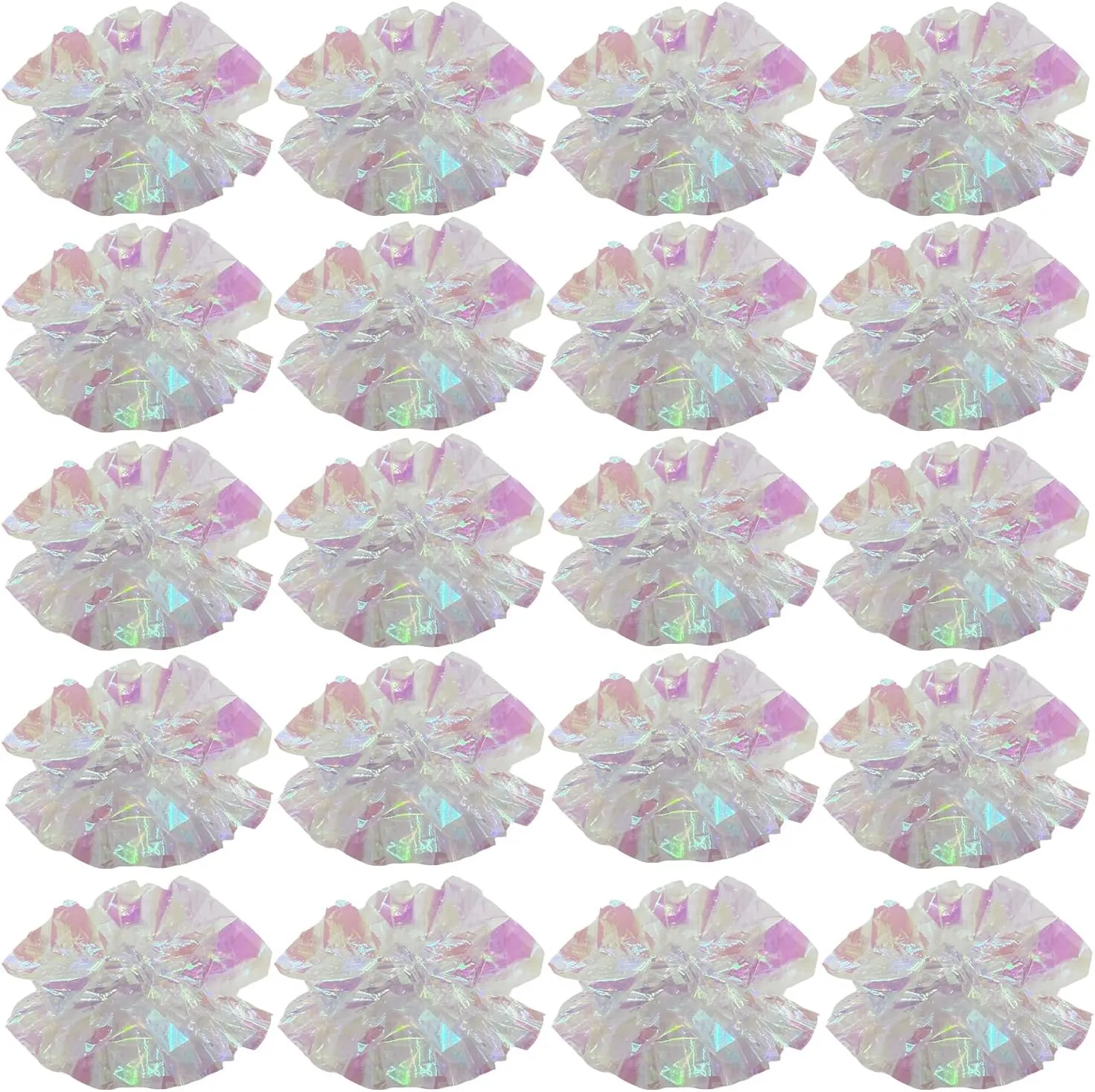 Crinkle Balls Cat Toys, 2.2 Inches Mylar Crinkle Balls for Cats, for Playing and Interact with Cats, 20 Pcs