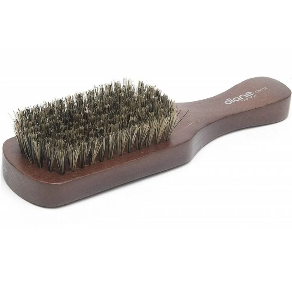 Diane Medium Bristles 100% Boar Club Brush D8118