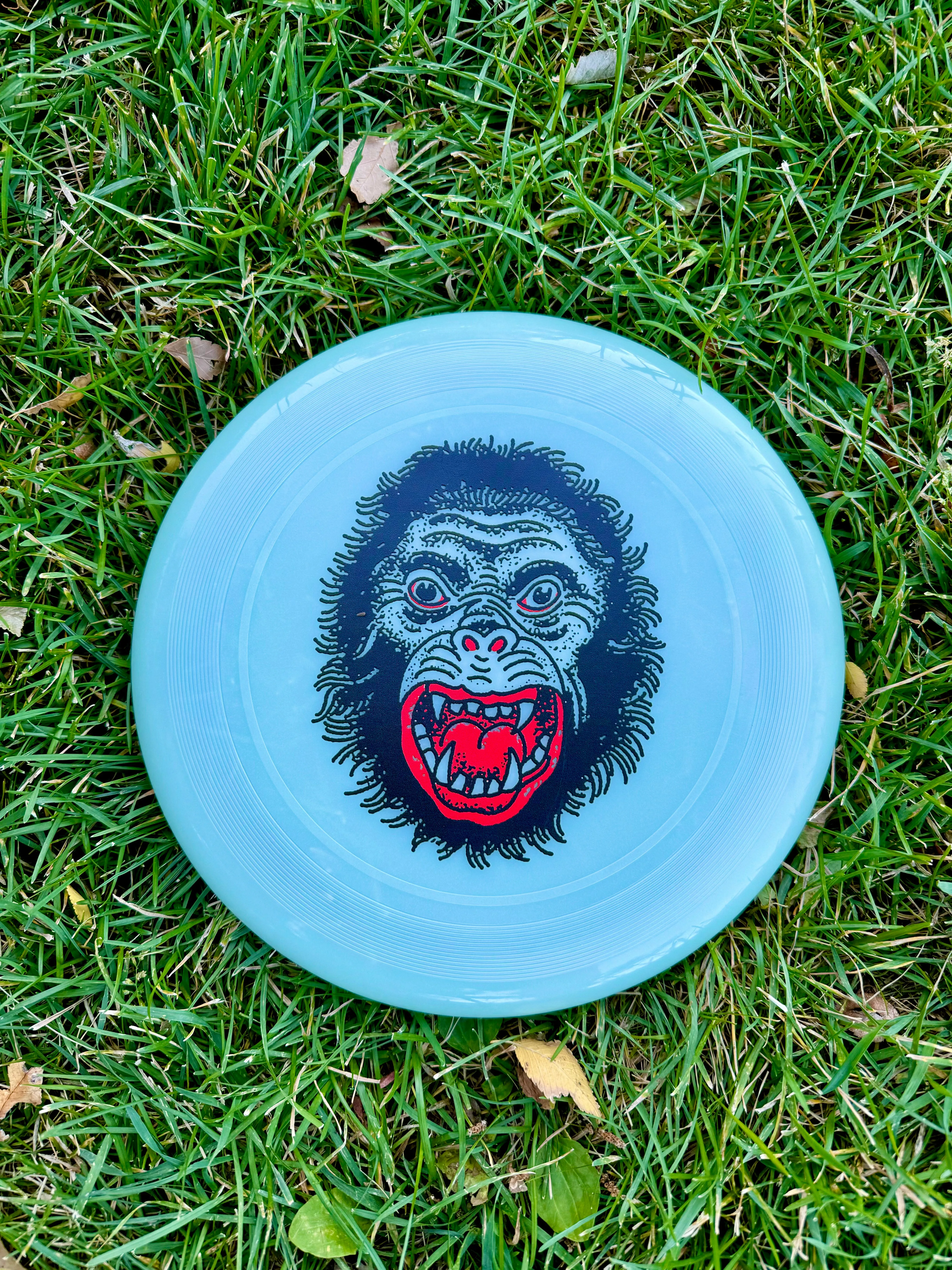 Glow In The Dark Gorilla Frisbee