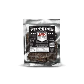 J&K Beef Jerky - Peppered Flavor