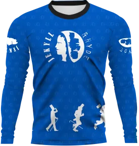 Jekyll and Hyde Blue Long Sleeve
