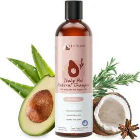 kin kind Itchy Pet Rosemary Shampoo for Cats & Dogs (12 oz)
