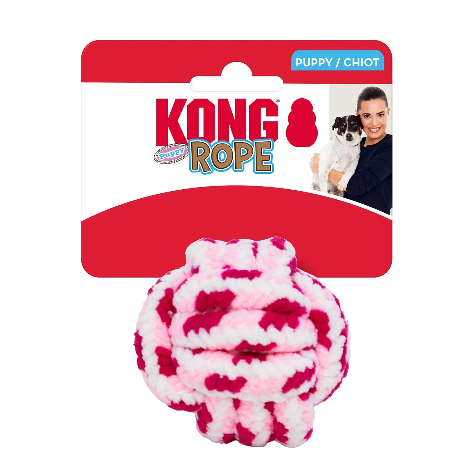 KONG Puppy Rope Ball