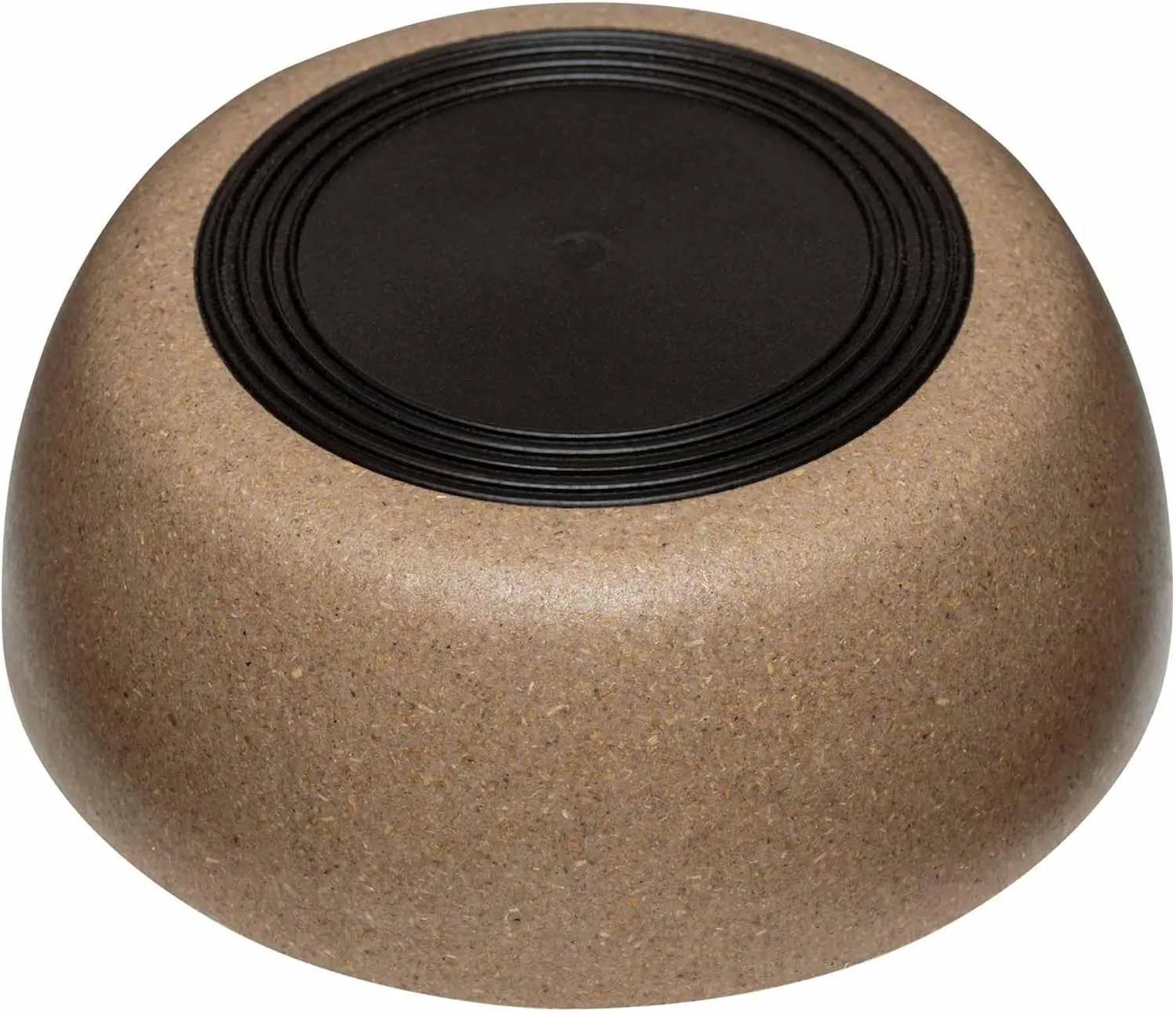 Loving Pets - Dolce Bamboo - Eco-Friendly Pet Bowls & Dishes for Dog, Cats, Puppy Food and Water Bowl -Sustainable and Dishwasher Safe, Made with Real Bamboo (Small, Slate-Grey)