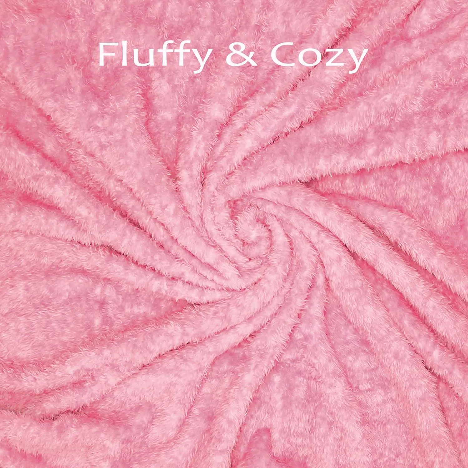 MACEVIA Fluffy Fleece Dog Blankets,Warm Soft Fuzzy Pets Blanket for Puppy,Small,Medium,Large Dogs and Cats,Plush Pet Throws for Bed,Couch,Sofa,Travel(24x29 Inch, Pink)
