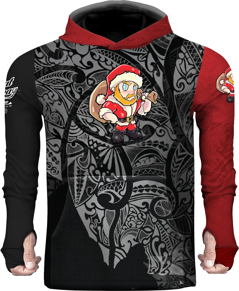 Muscle Santa Hoodie