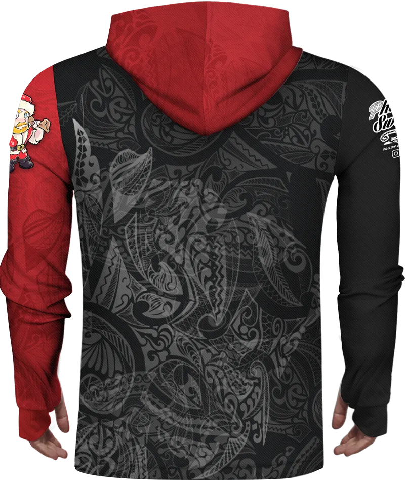 Muscle Santa Hoodie