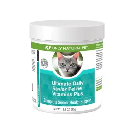 Only Natural Pet Ultimate Daily Senior Feline Vitamin Powder