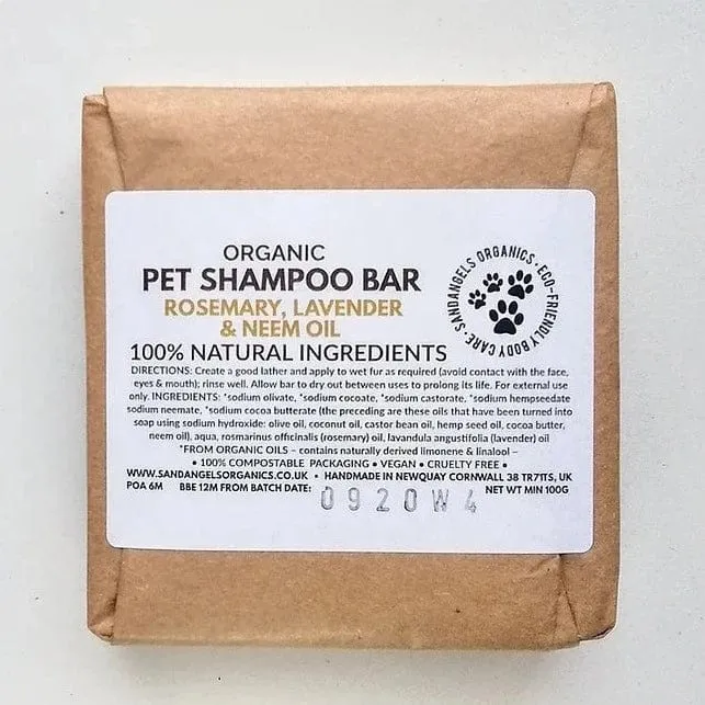 Organic Pet Shampoo Bar