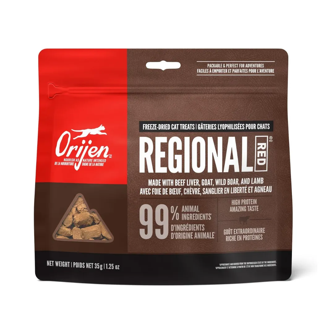 Orijen Regional Red Recipe Freeze-Dried Cat Treats
