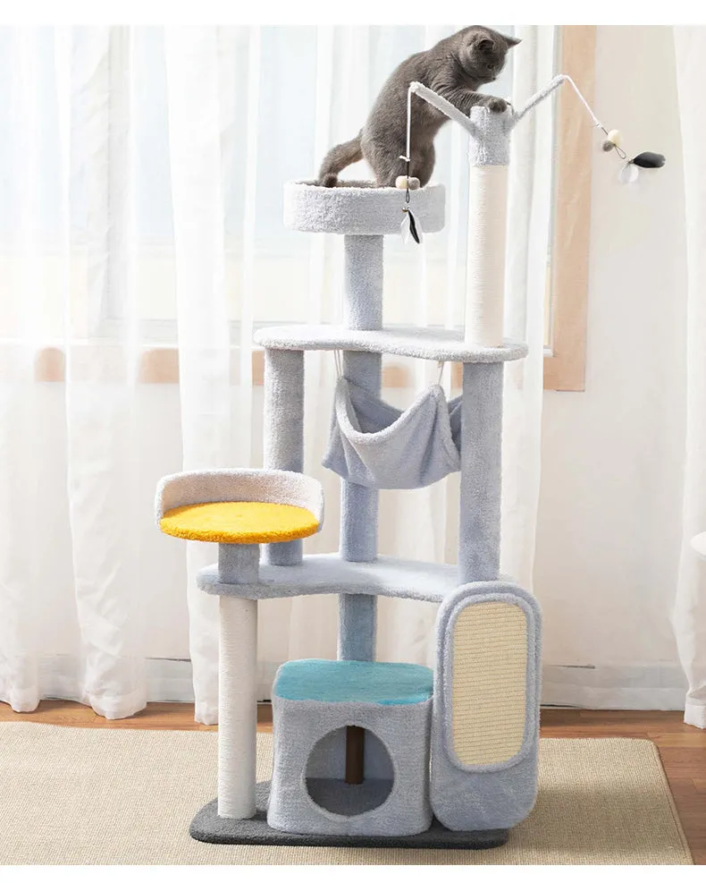 Pawfey Angel Fortress Cat Tree Tower