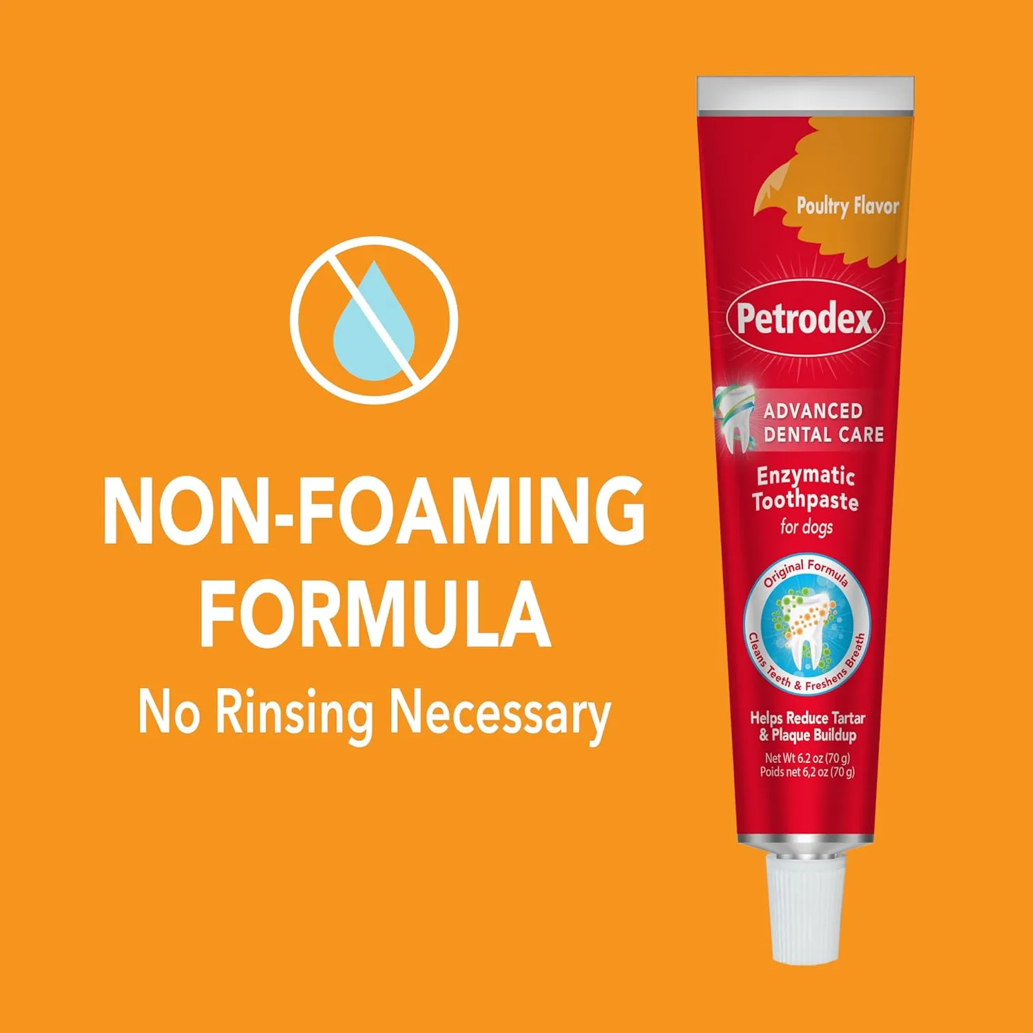 Petrodex Toothpaste for Dogs and Puppies, Cleans Teeth and Fights Bad Breath, Reduces Plaque and Tartar Formation, Enzymatic Toothpaste, Peanut Flavor, 2.5oz