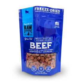 Raw Dynamic Freeze Dried Beef Cat Food