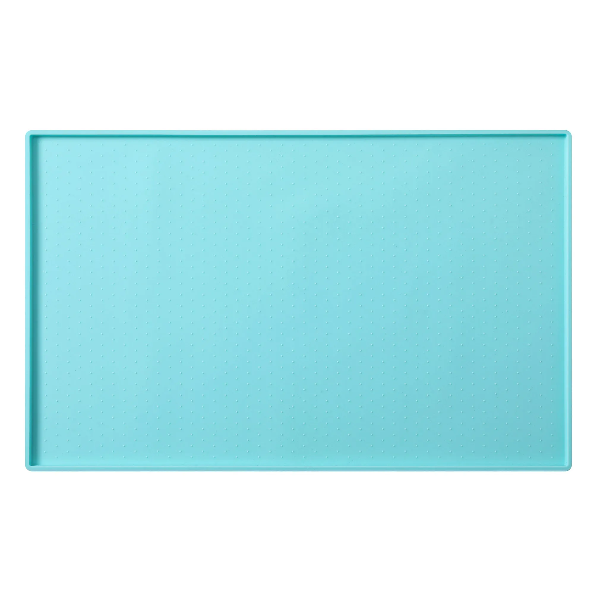 SILICONE MESS FREE BLUE PLACEMAT