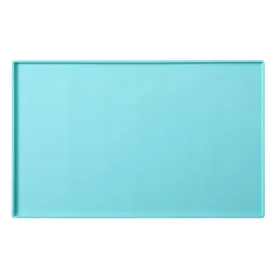 SILICONE MESS FREE BLUE PLACEMAT
