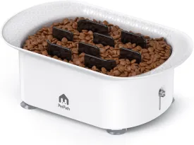 Slow Feeder Dog Bowls,with Maze Puzzle Anti-Slip Interactive Feeding Slow Down Eating,for Slow Feeder Dog Bowls Small Breed(with Suction Cup Foot Pad 2-6 Cups)