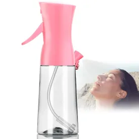 Spray Bottle,Fine Mist Spray for Hair,Ultra-Fine Continuous Spray Bottle for Skincare,Plant Care,Pet Grooming,Cleaning, Refillable Spray Container,Christmas Gift (1Pcs Light Pink 6.8oz)
