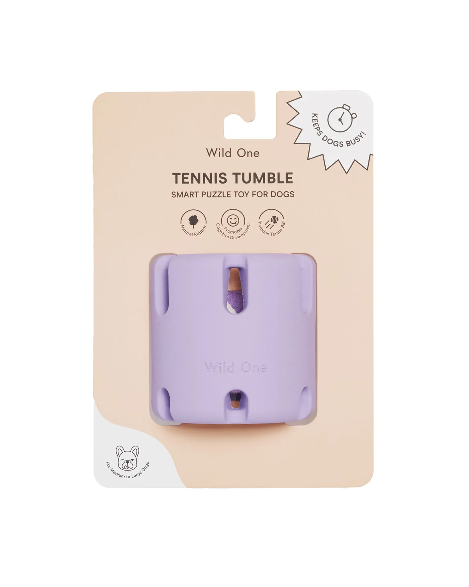 Tennis Tumble Dog Toy