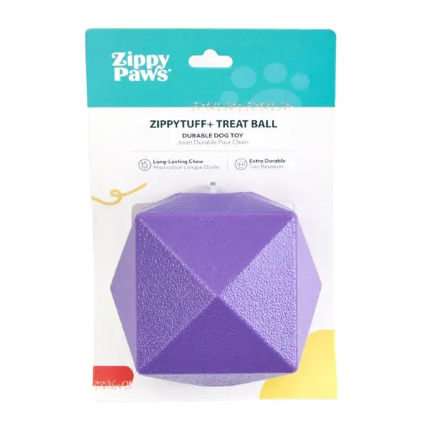 Zippy Paws ZippyTuff  Treat Ball Interactive Dog Toy